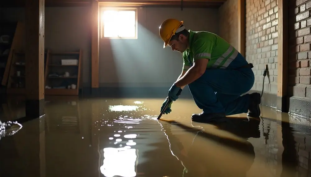 Professional water damage restoration services in Galesville, WI